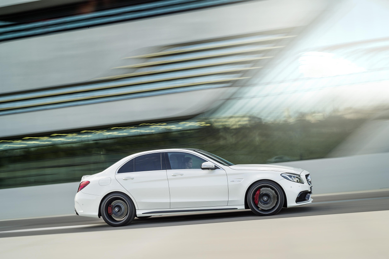 Illustration for article titled The 2015 Mercedes-AMG C63 Is A Hell Of A Lot Better On Gas